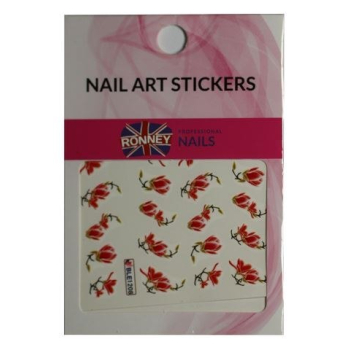 RONNEY - Naklejki wodne na paznokcie NAILART STICKERS RN 127    !